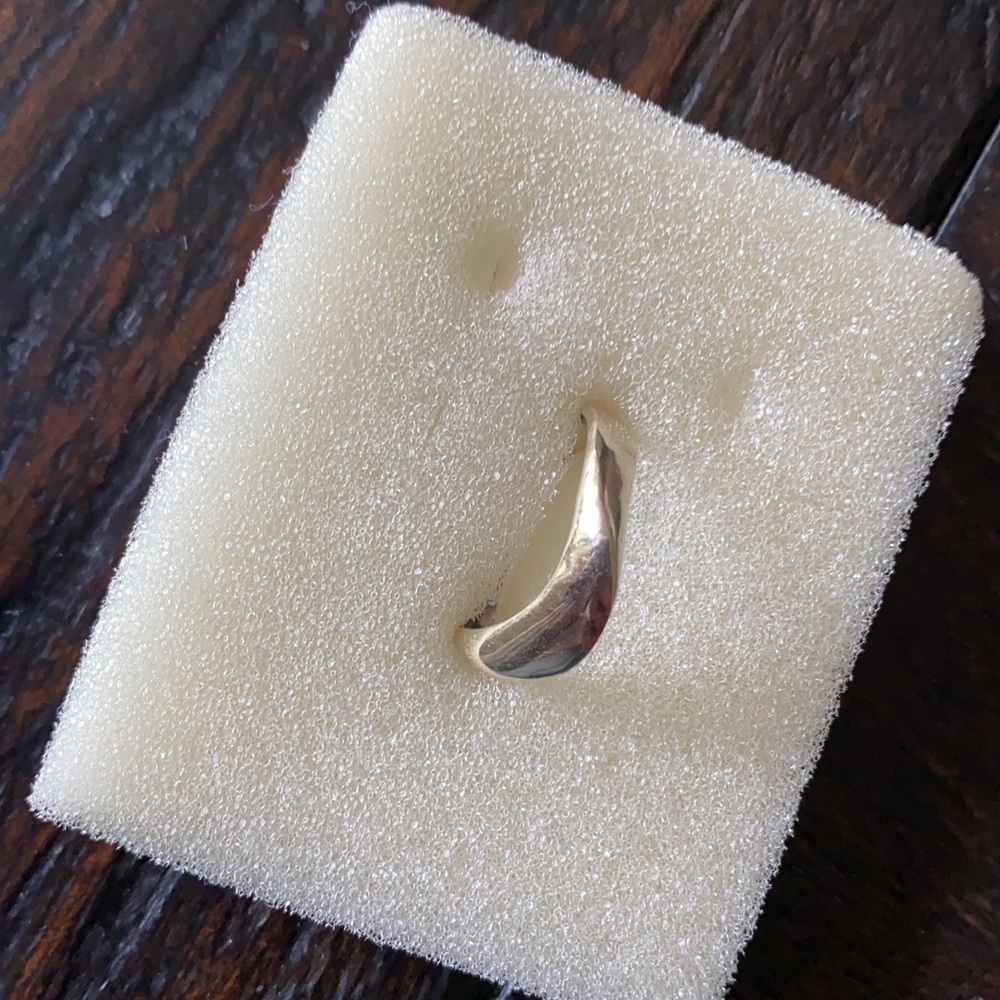 18k withe gold ring